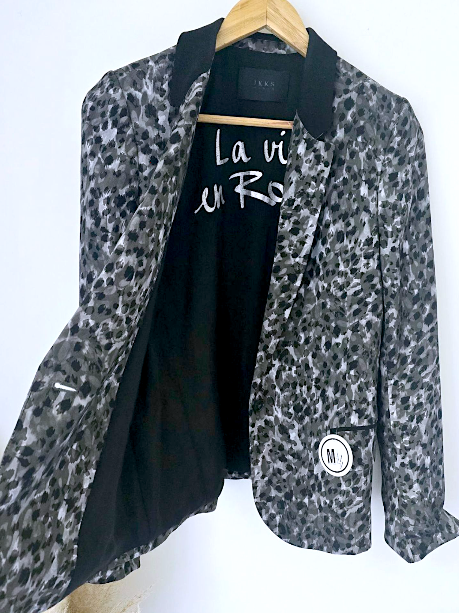 Veste léo gris