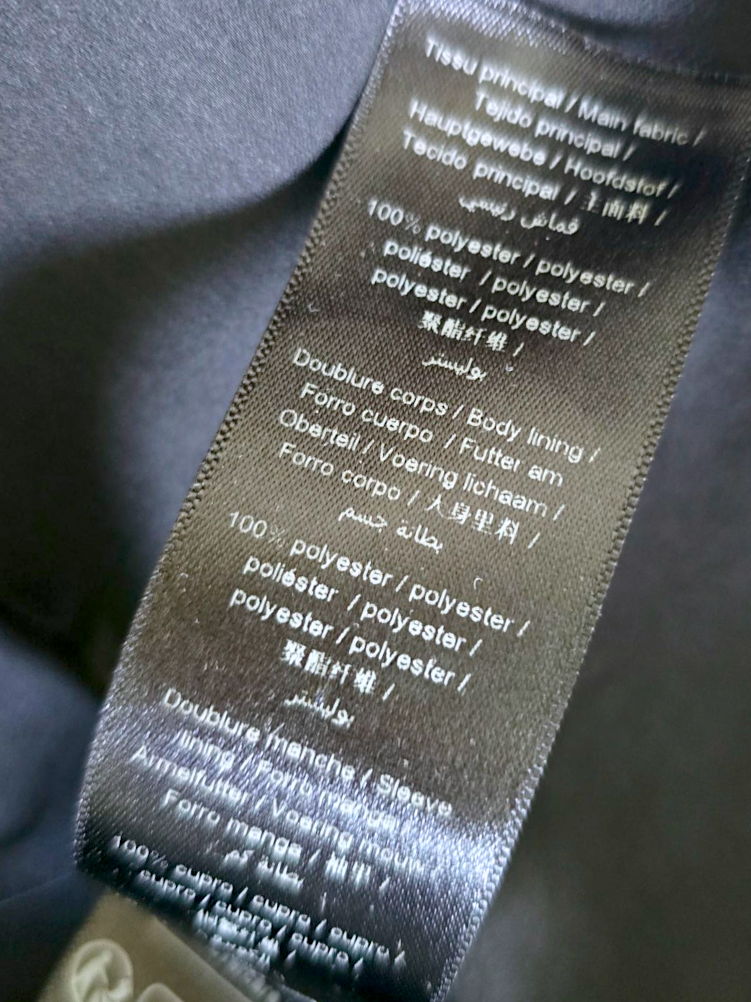 Veste léo gris