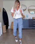 Doudoune simili beige