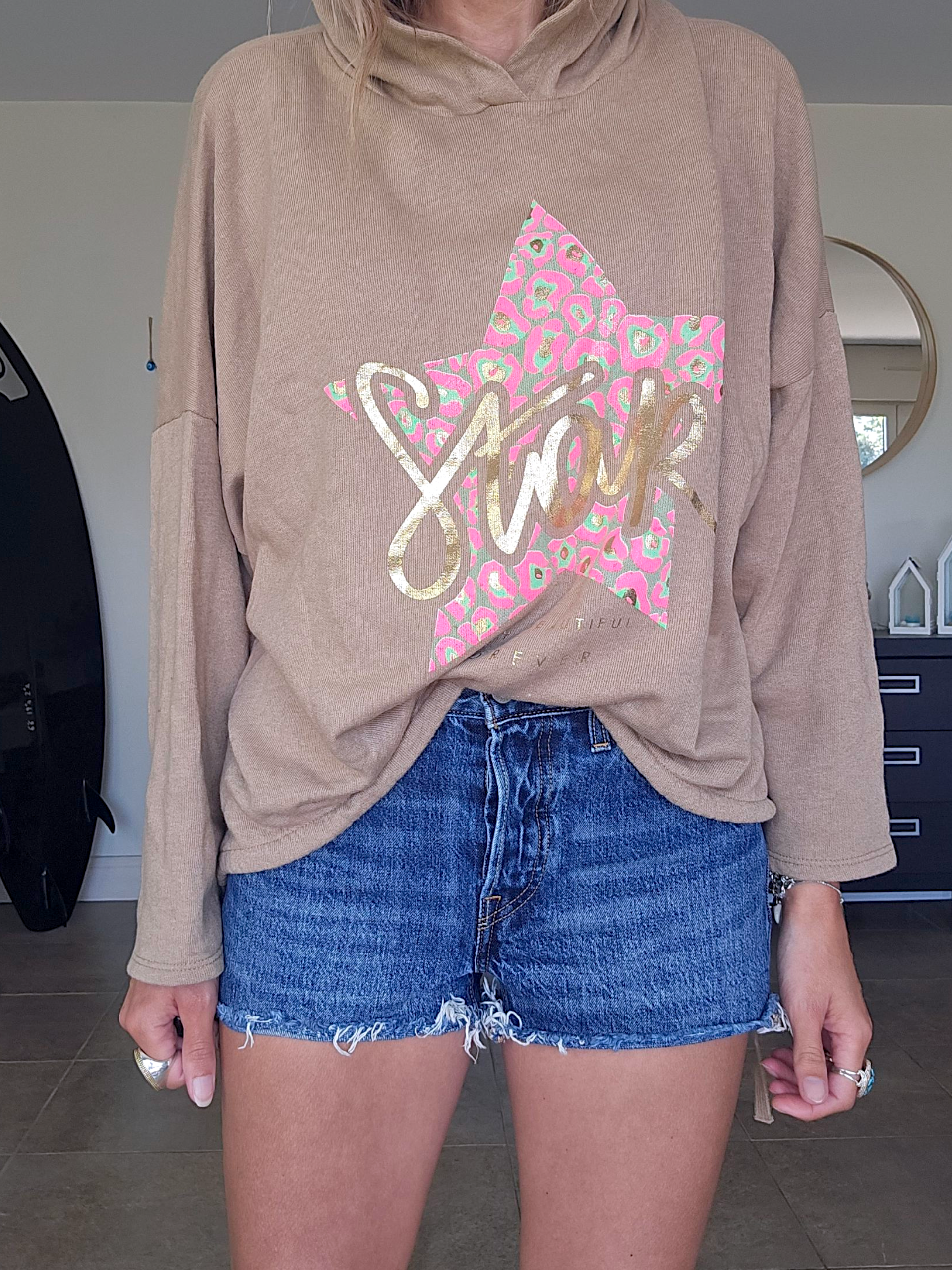 Short en denim