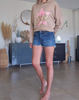 Short en denim