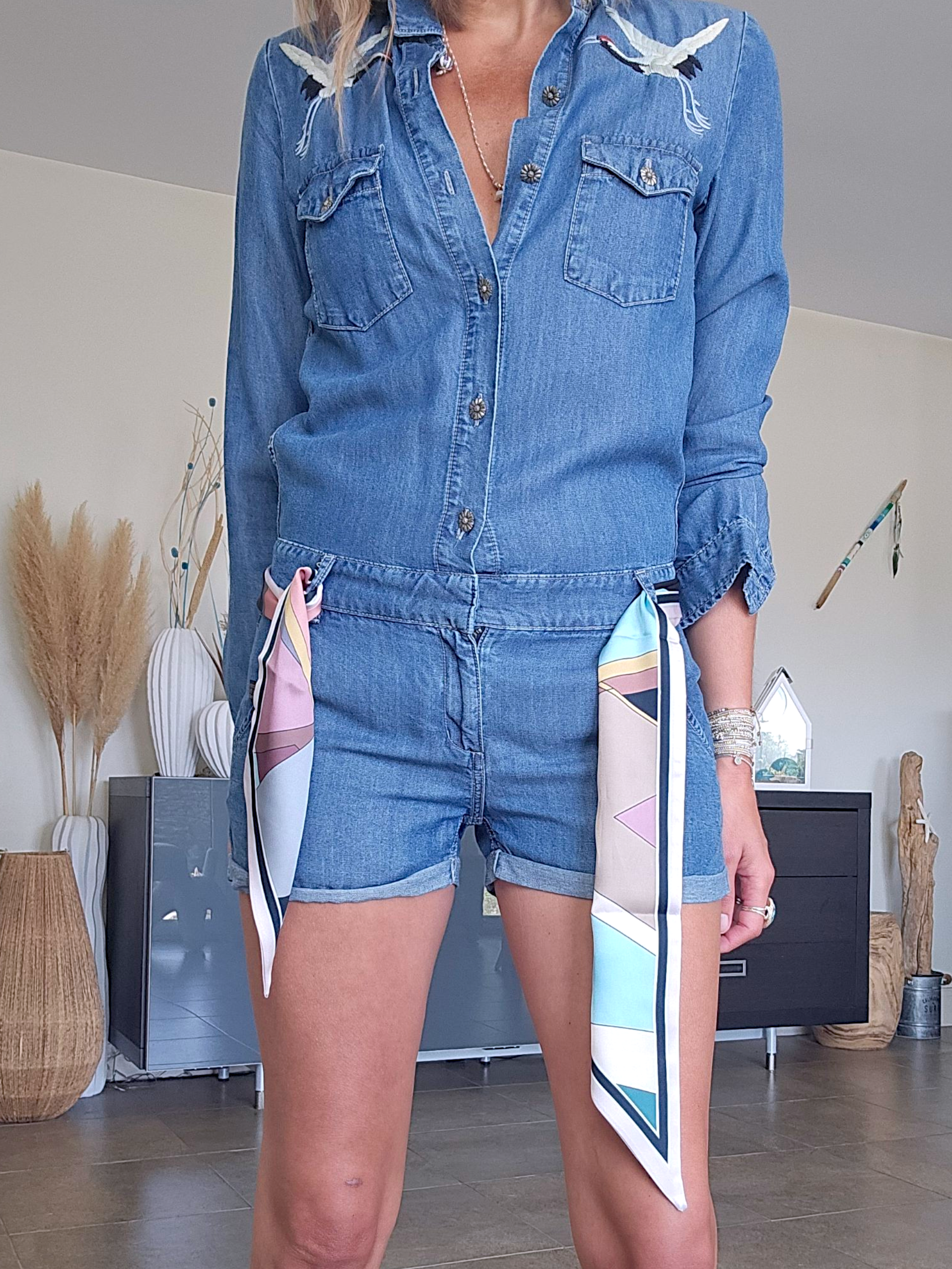 Combi-short et son ruban
