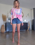 Short en denim