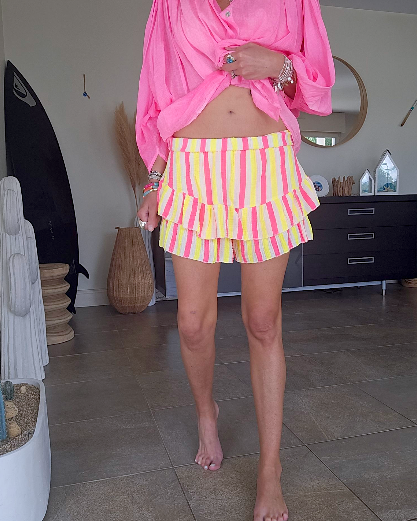 🔥Jupe-short fluo