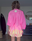 🔥Chemise rose fluo