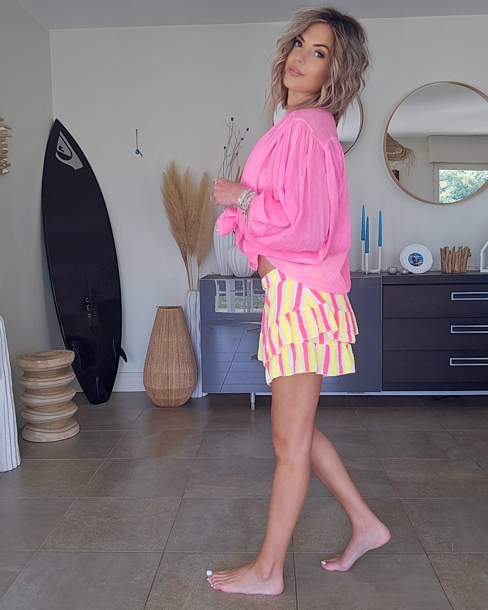 🔥Jupe-short fluo