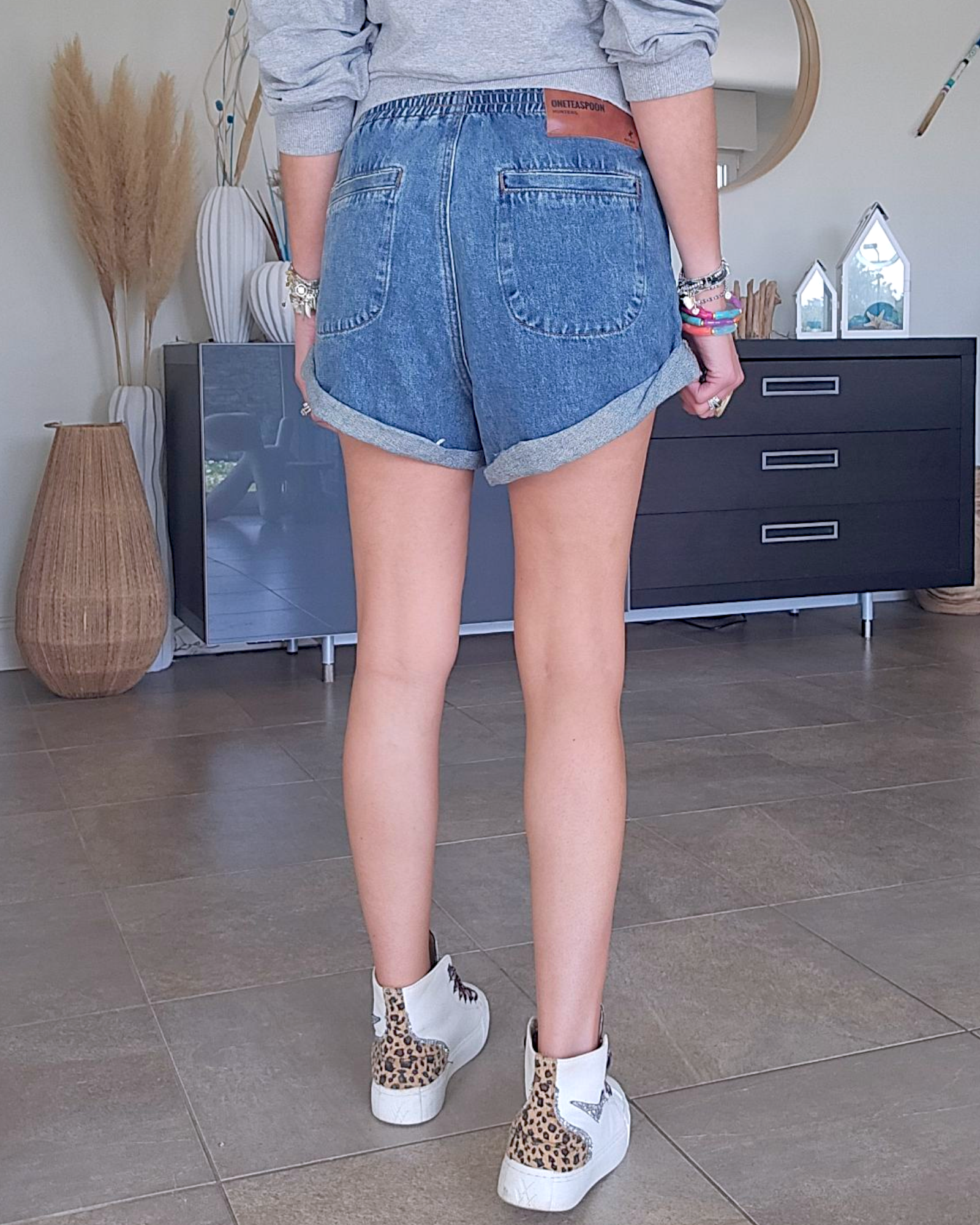 Short Vintage en denim