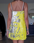 Robe starlette yellow