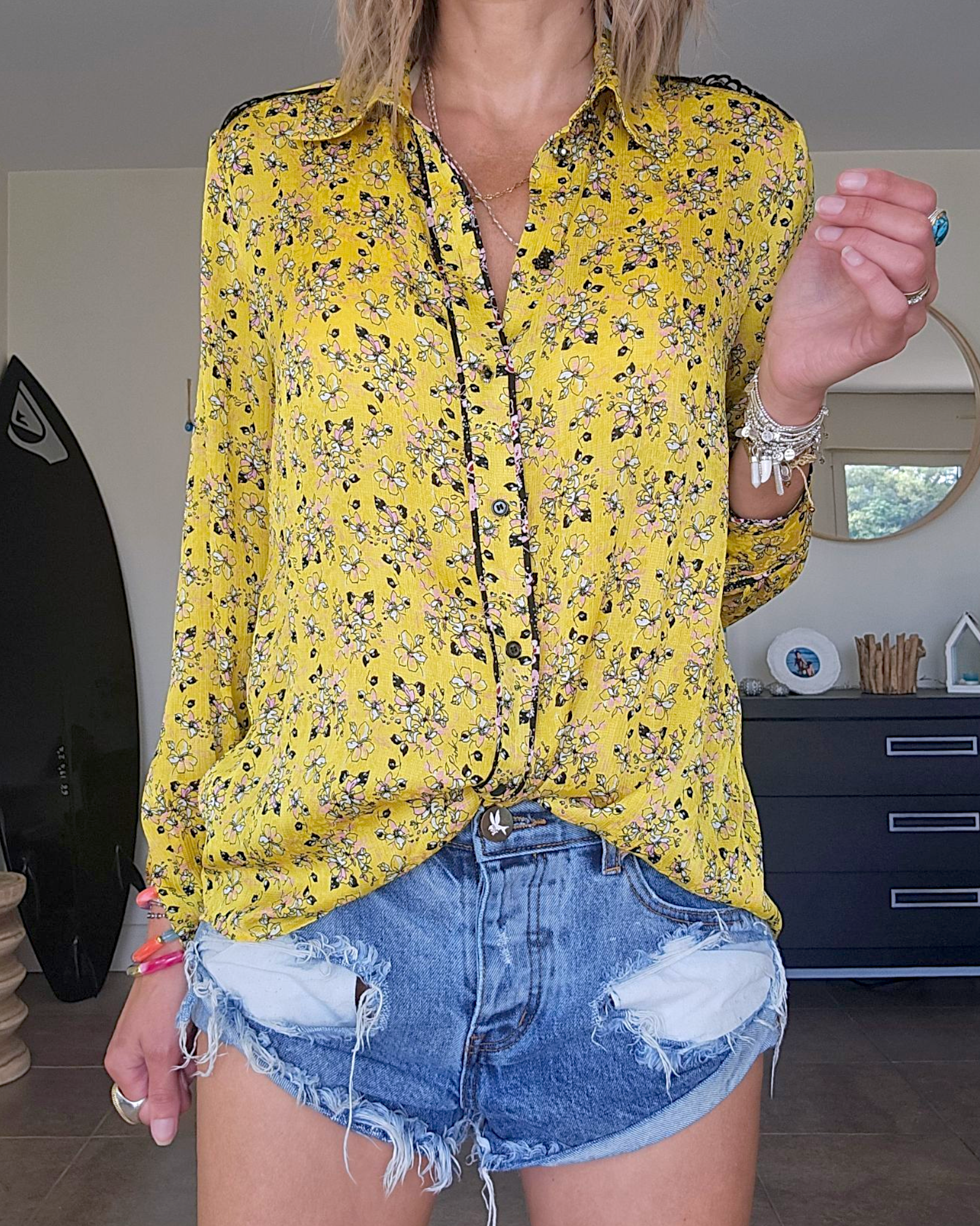 Chemise yellow