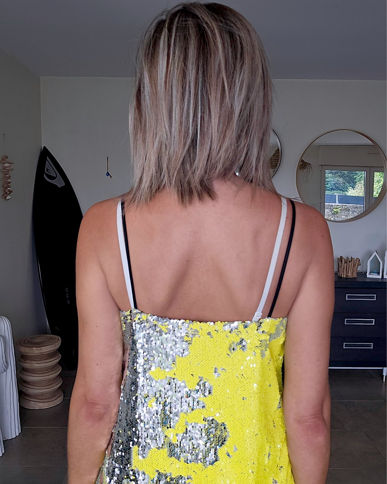 Robe starlette yellow