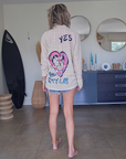Short destroy en denim