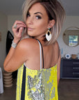Robe starlette yellow