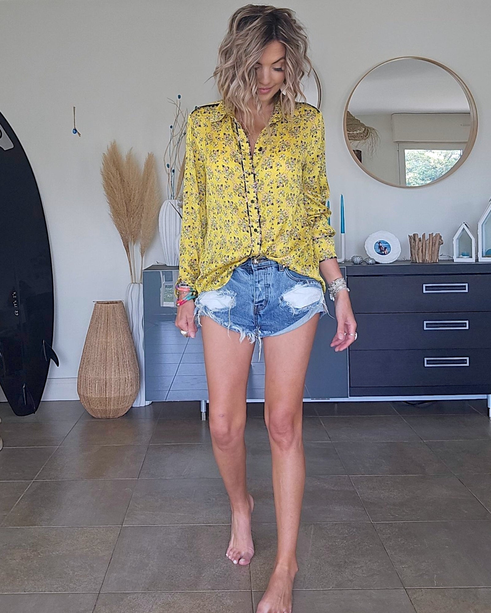 Chemise yellow