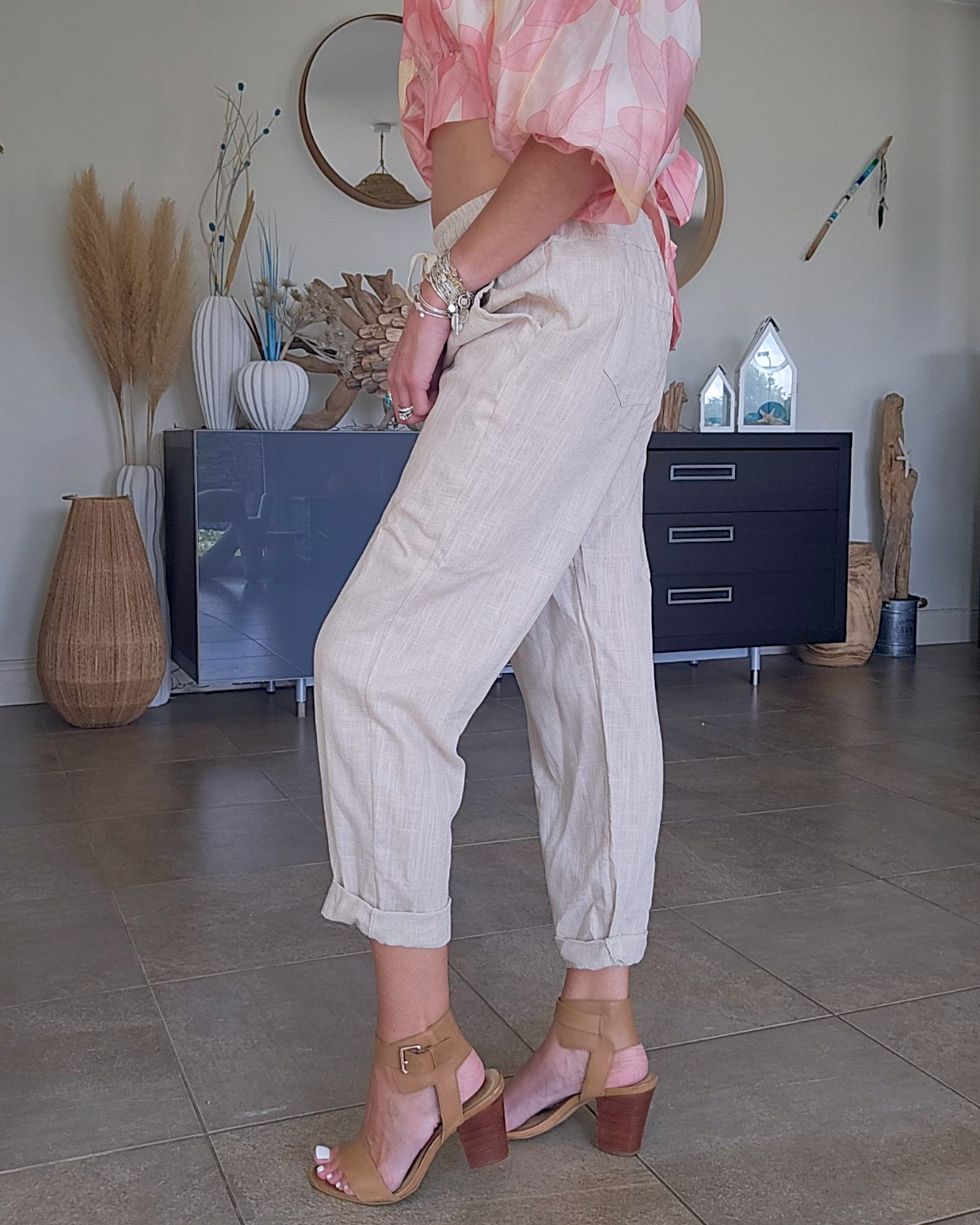 Pantalon en lin