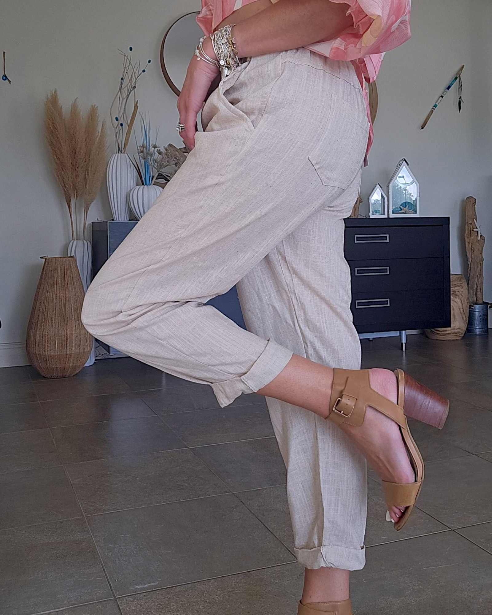 Pantalon en lin