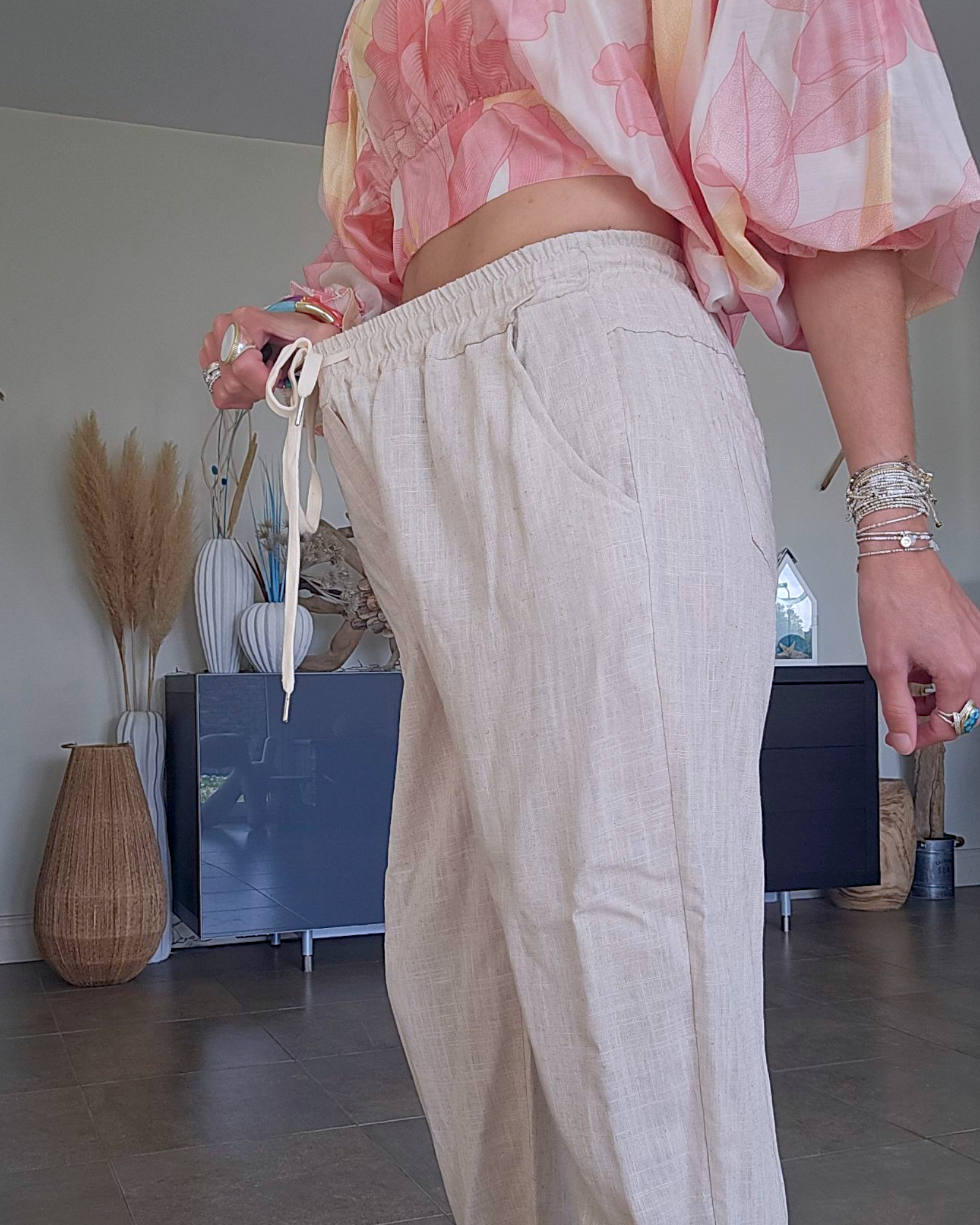 Pantalon en lin