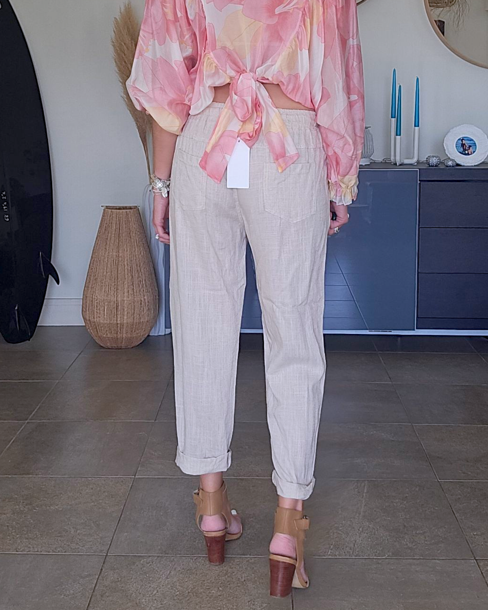 Pantalon en lin