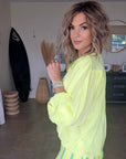 🔥Chemise yellow fluo