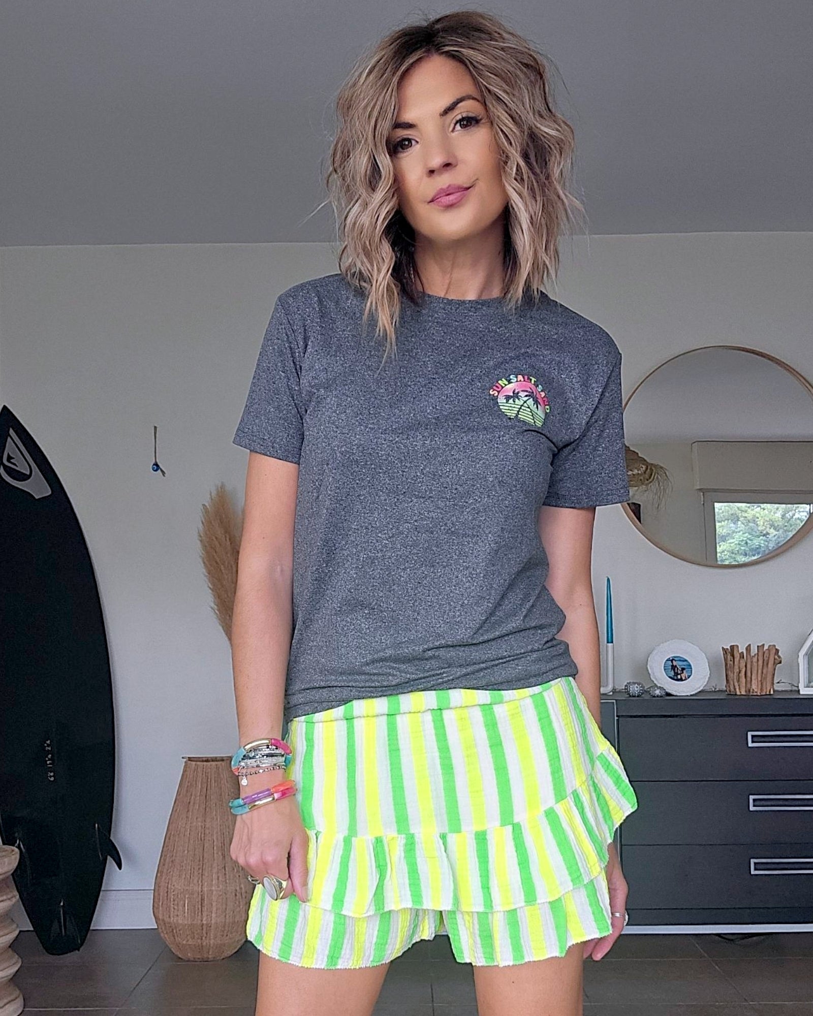 🔥Jupe-short fluo