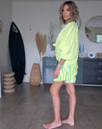 🔥Chemise yellow fluo