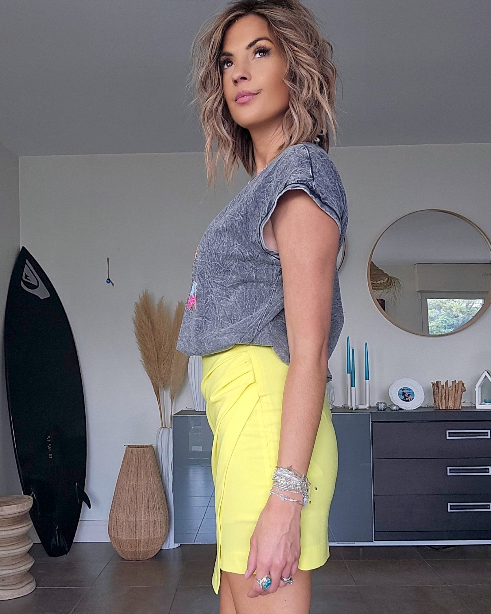 Tee-shirt perles Bella