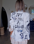 Veste boy à tags