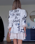 Veste boy à tags