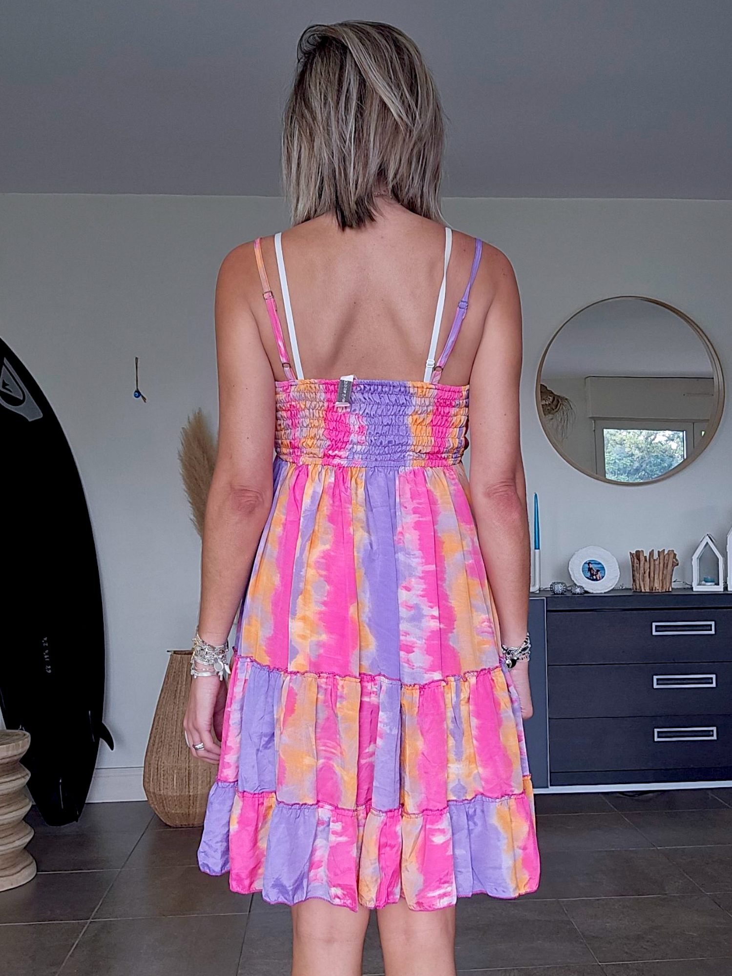 Robe tie and dye