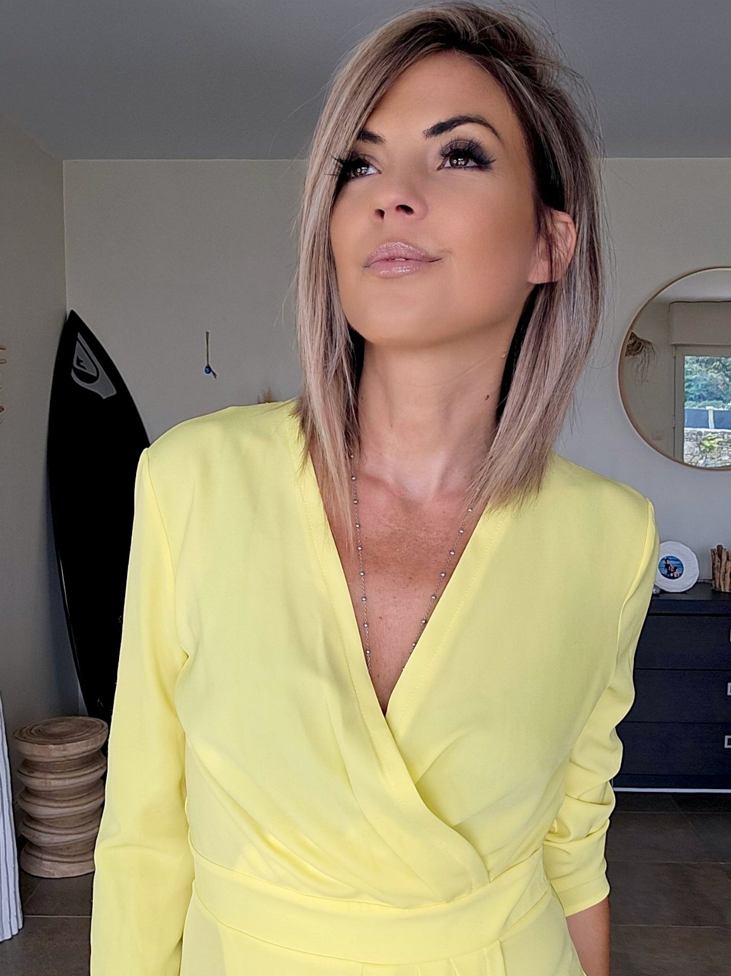🔥Robe chic yellow