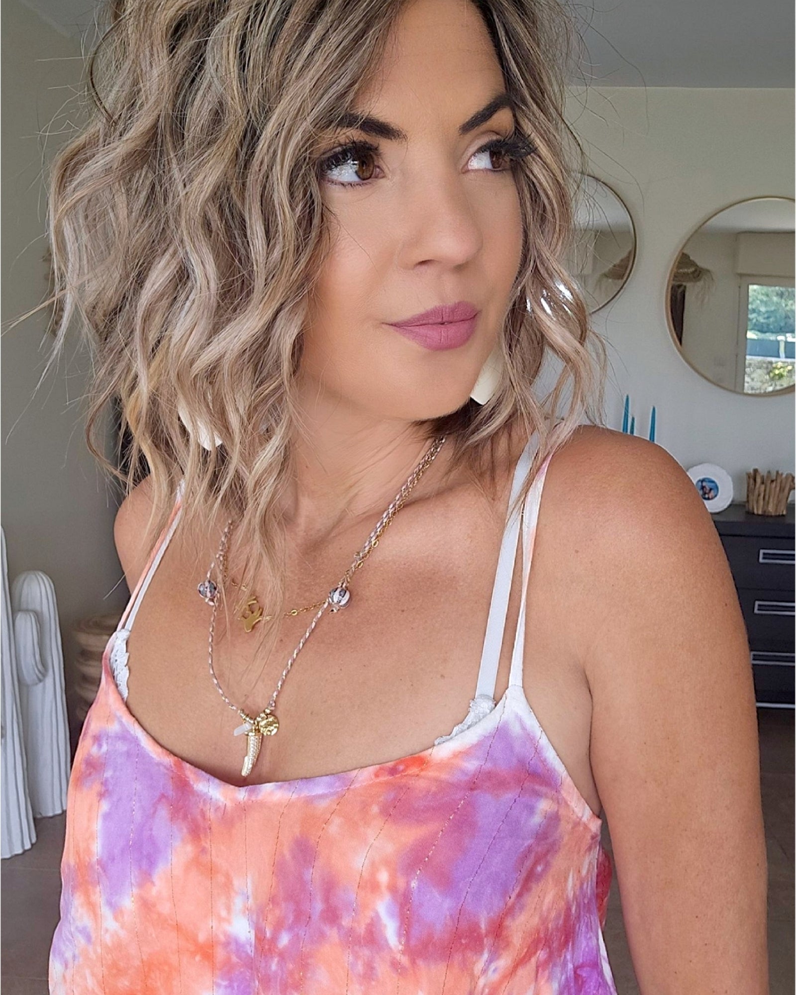 Ensemble jupe tie and dye