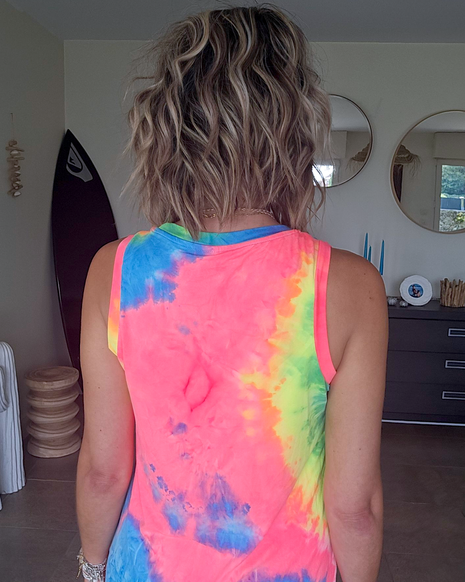 Robe tie and dye Pop