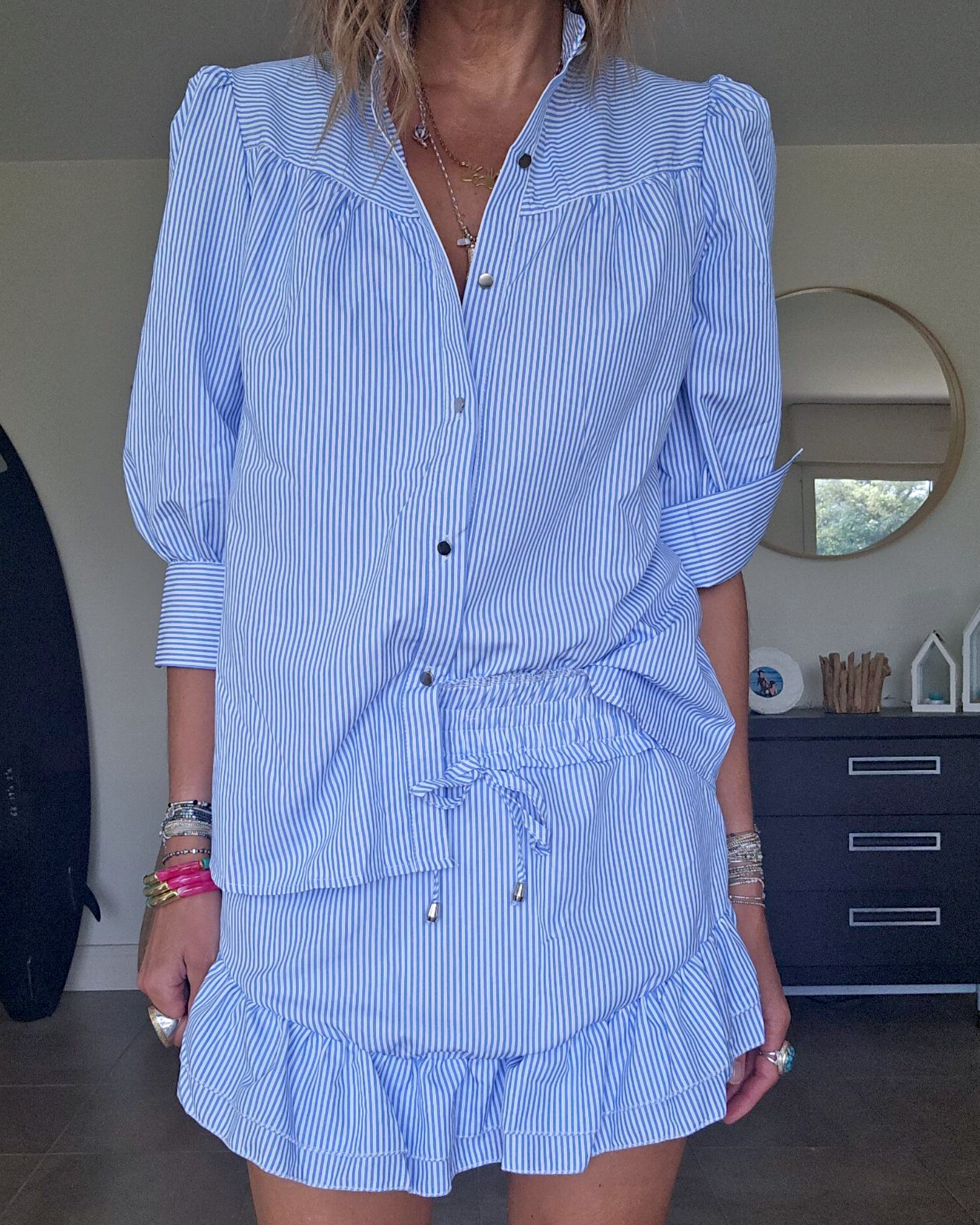 Ensemble chemise et jupe