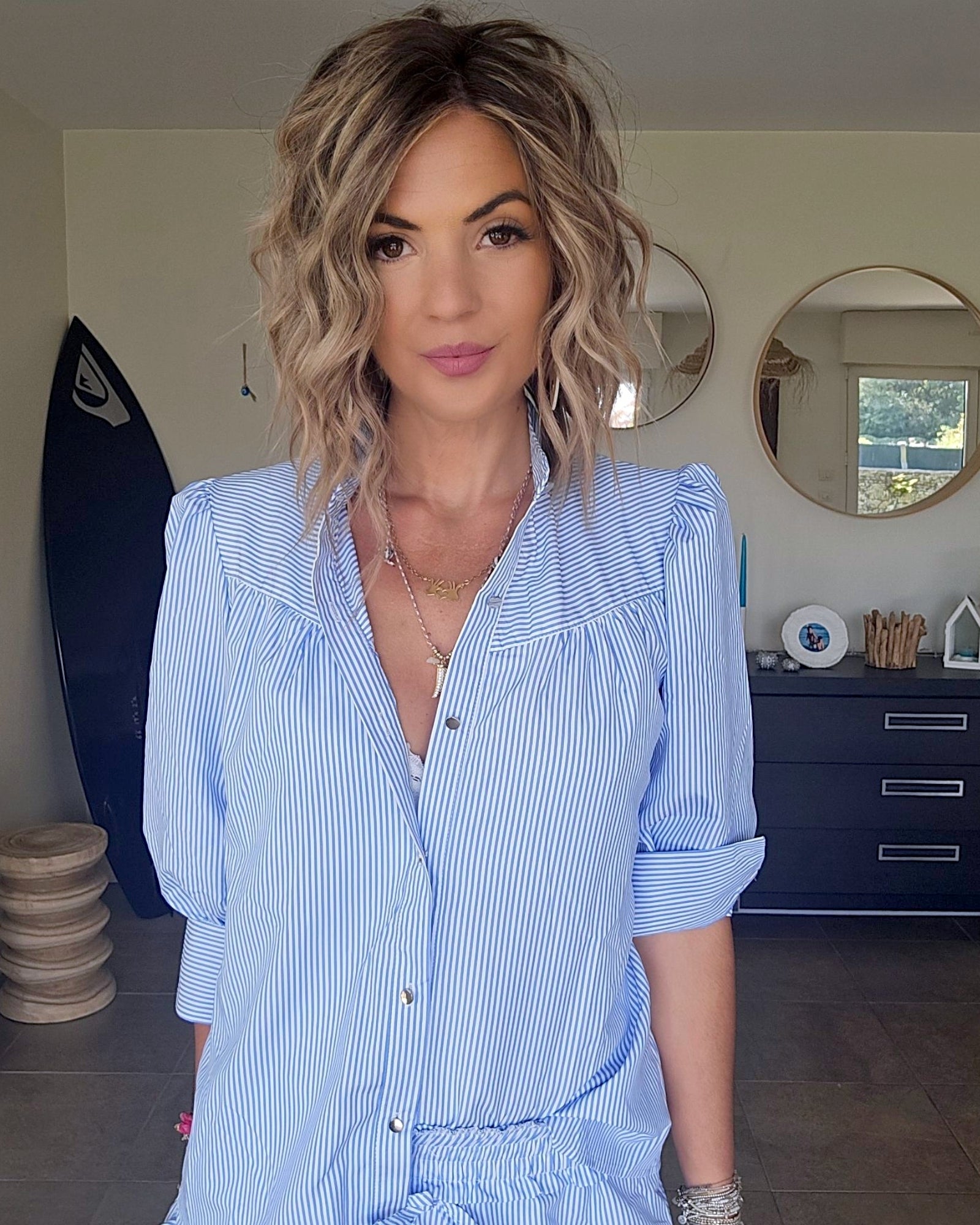 Ensemble chemise et jupe