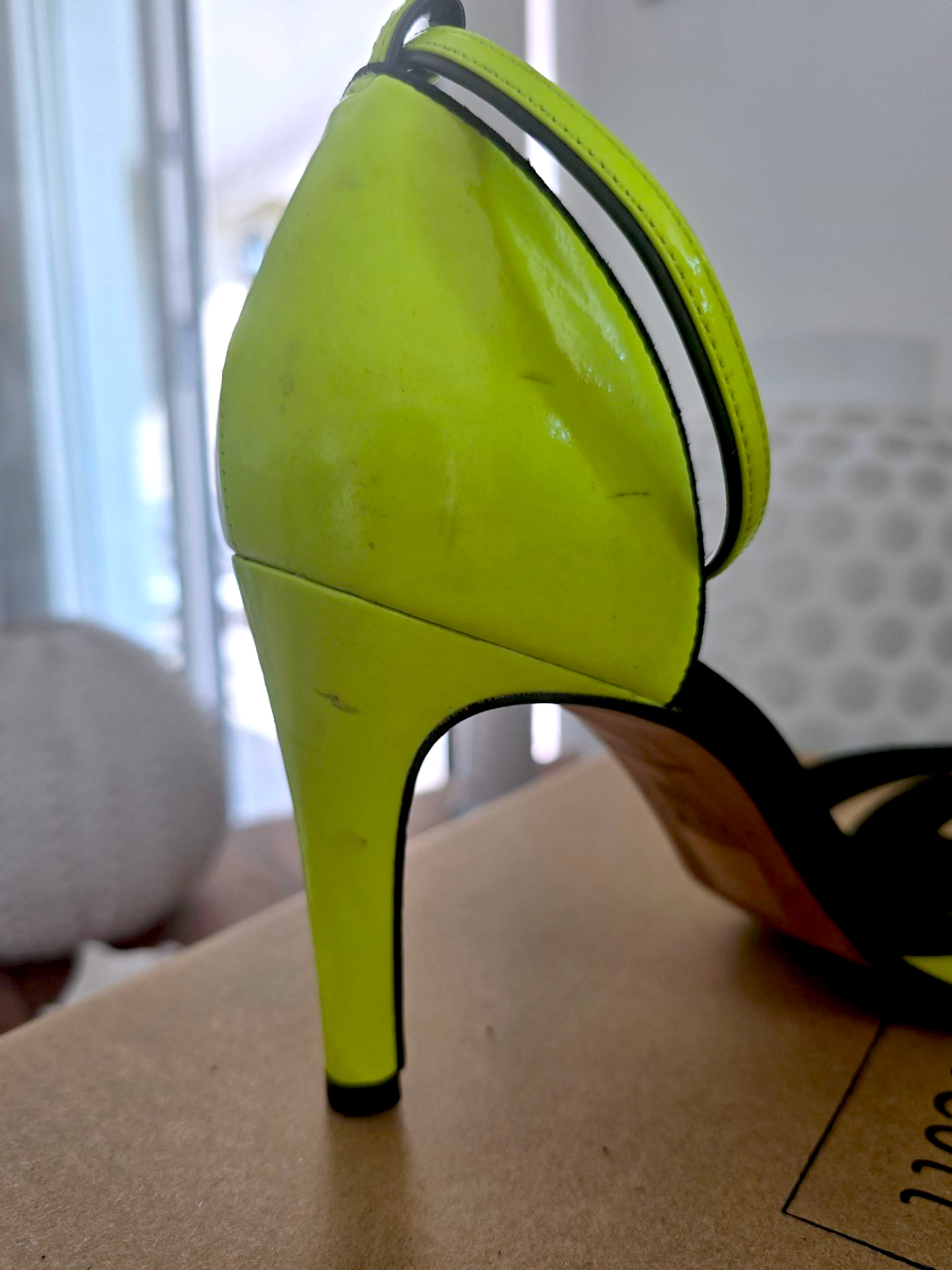 🔥Sandales jaunes fluo