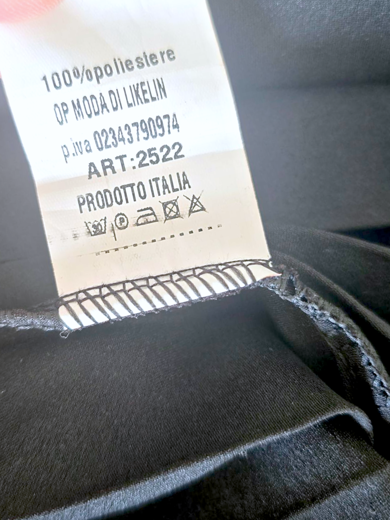 Robe asymétrique black