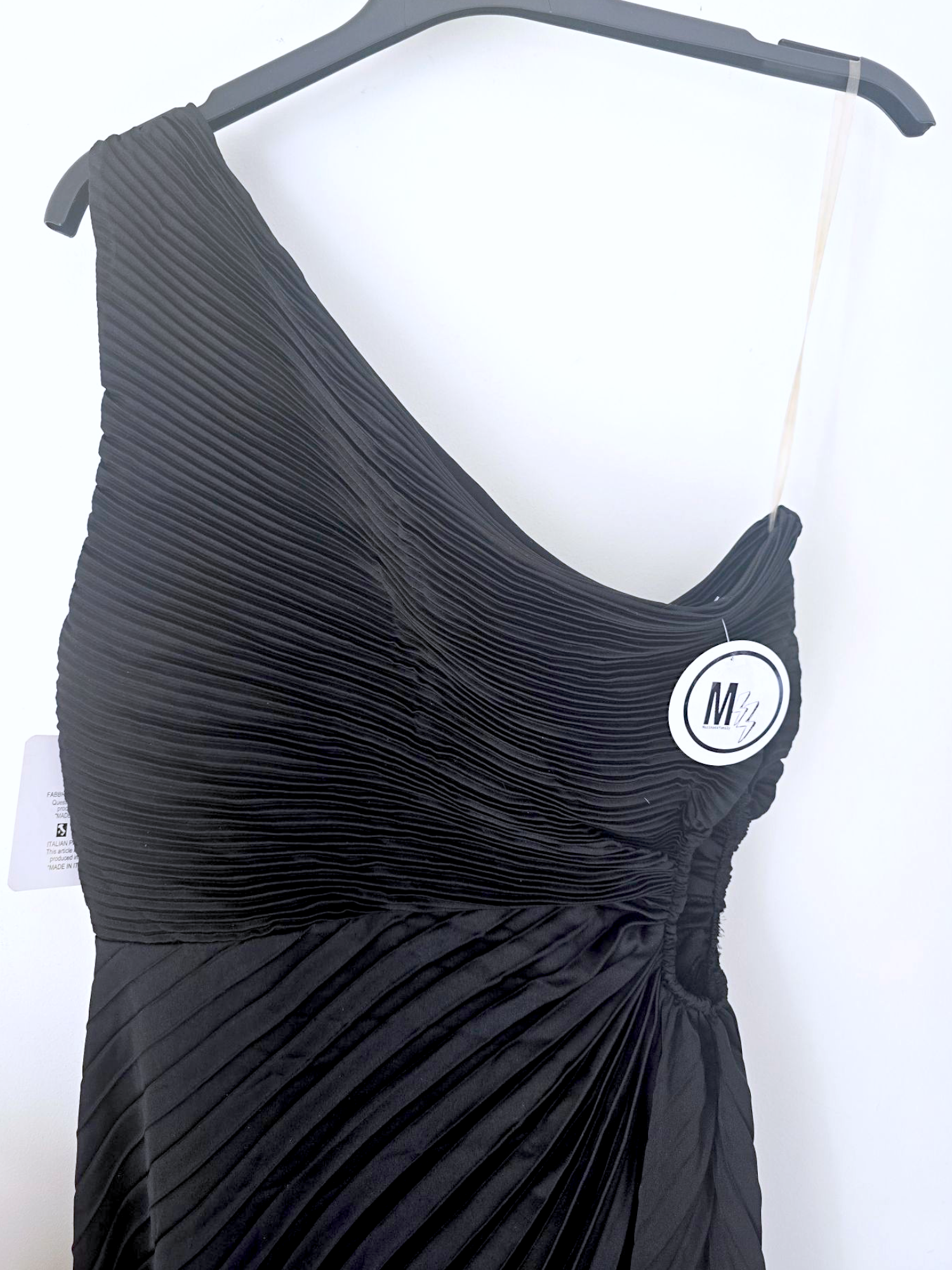 Robe asymétrique black