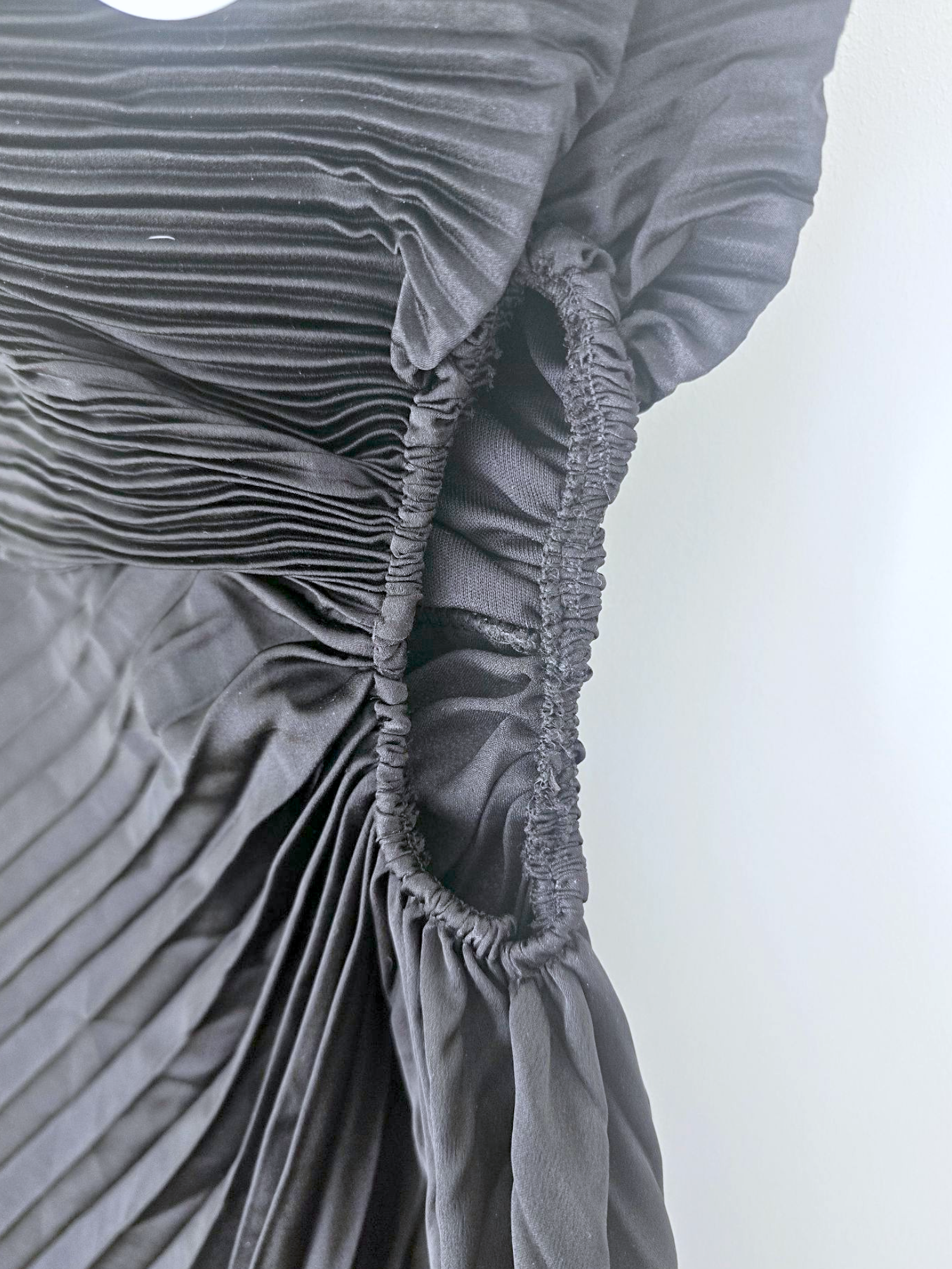 Robe asymétrique black