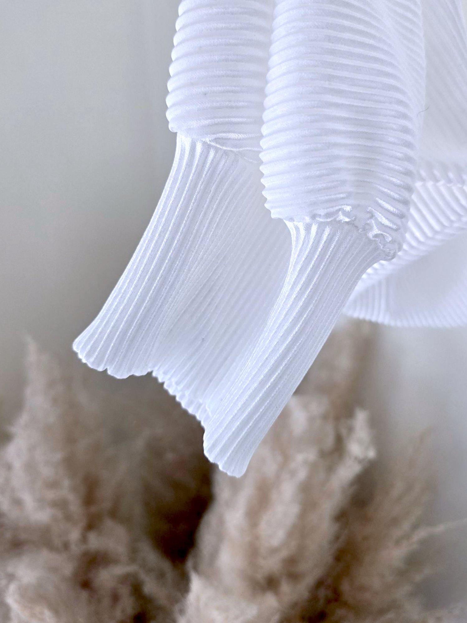 Robe irisée blanche