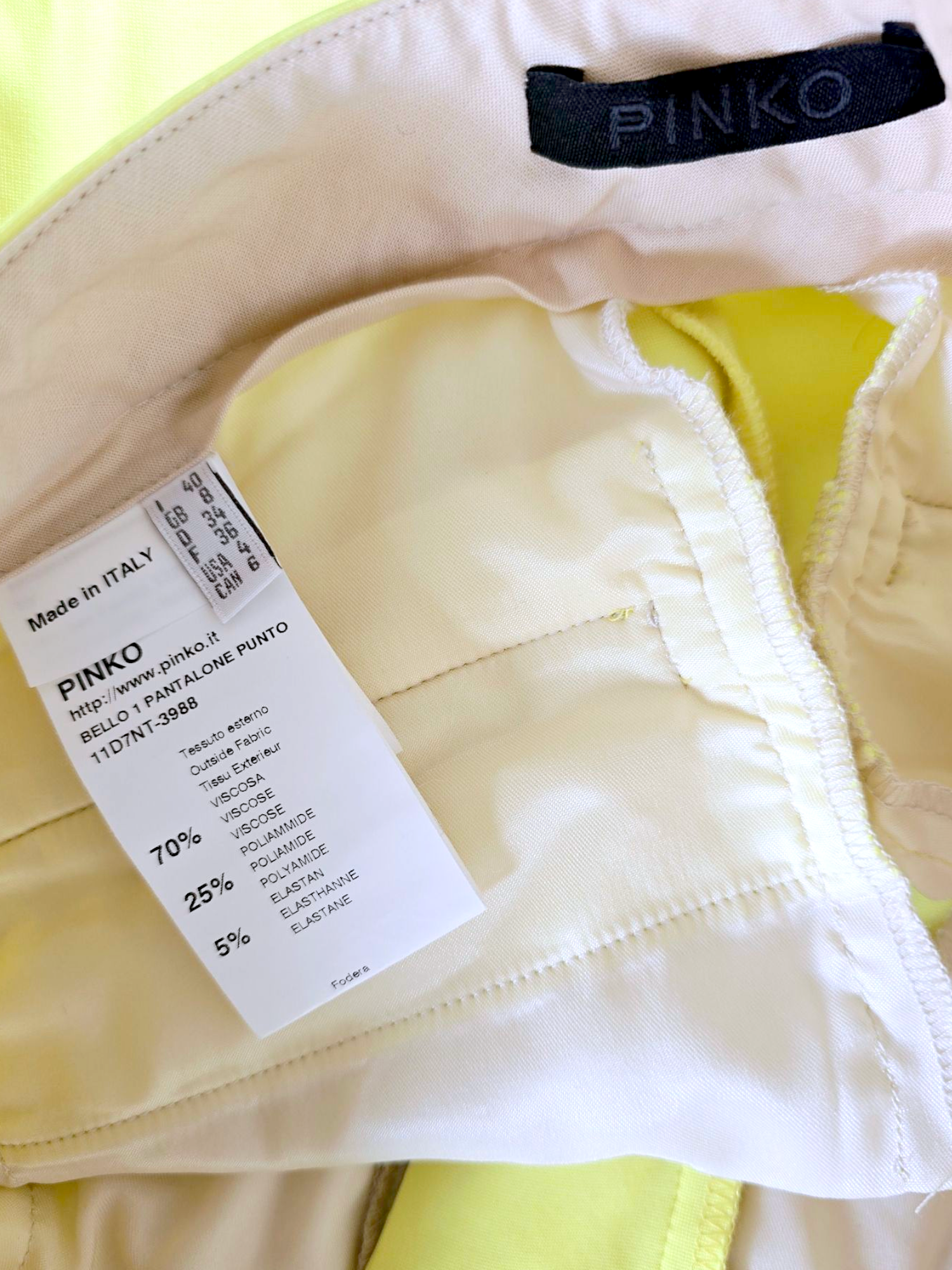 Ensemble pantalon Yellow