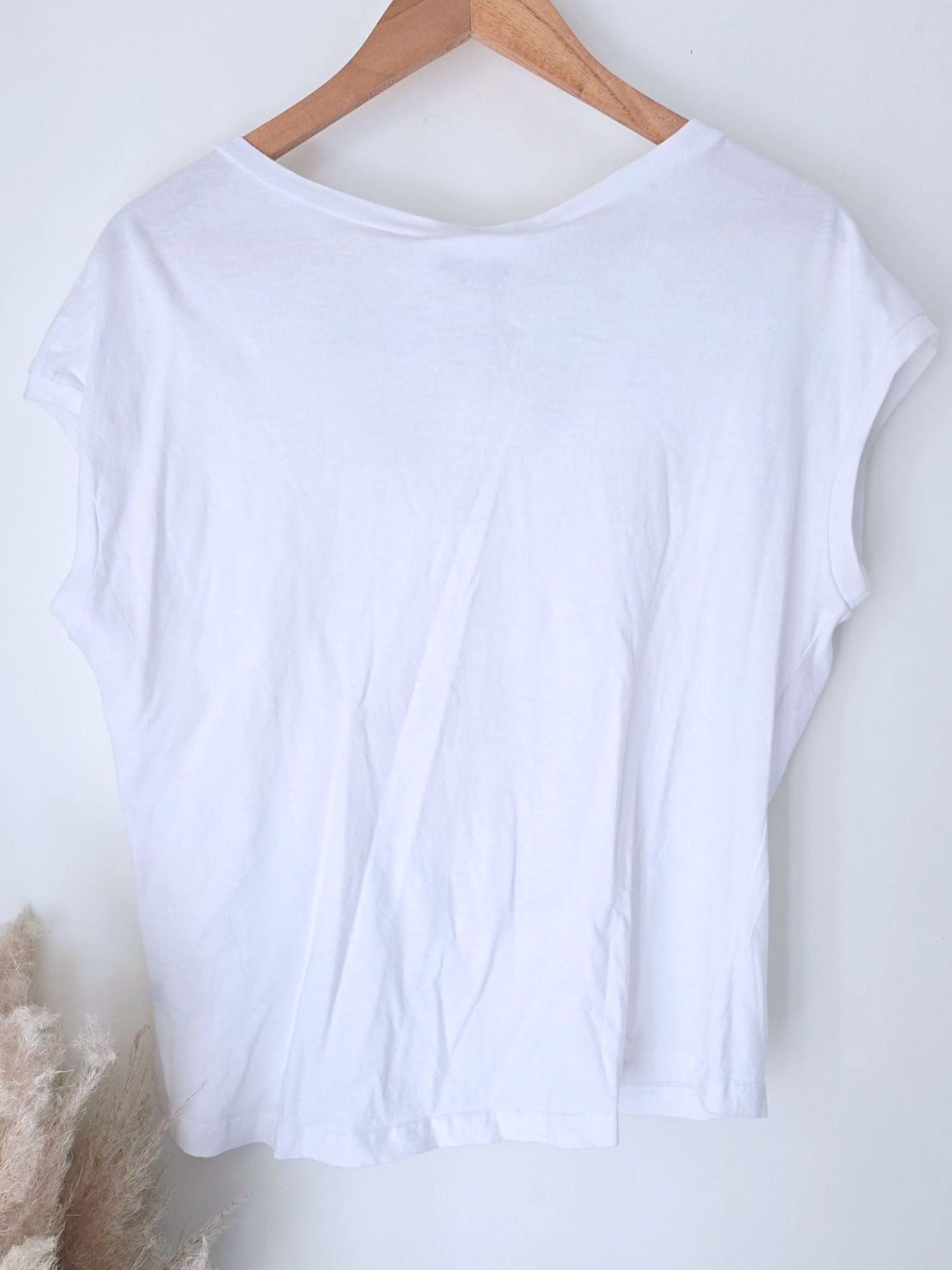 Tee-shirt perles peace love
