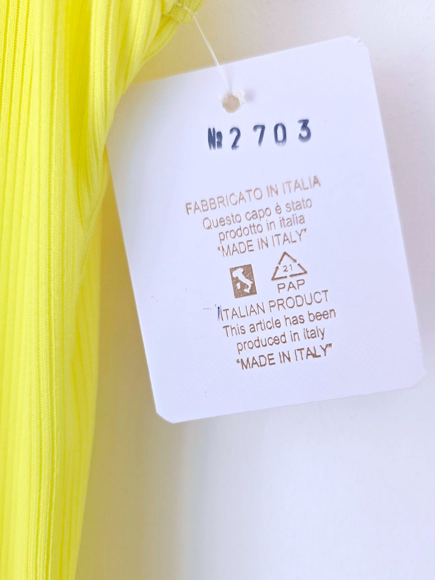 Robe Yellow