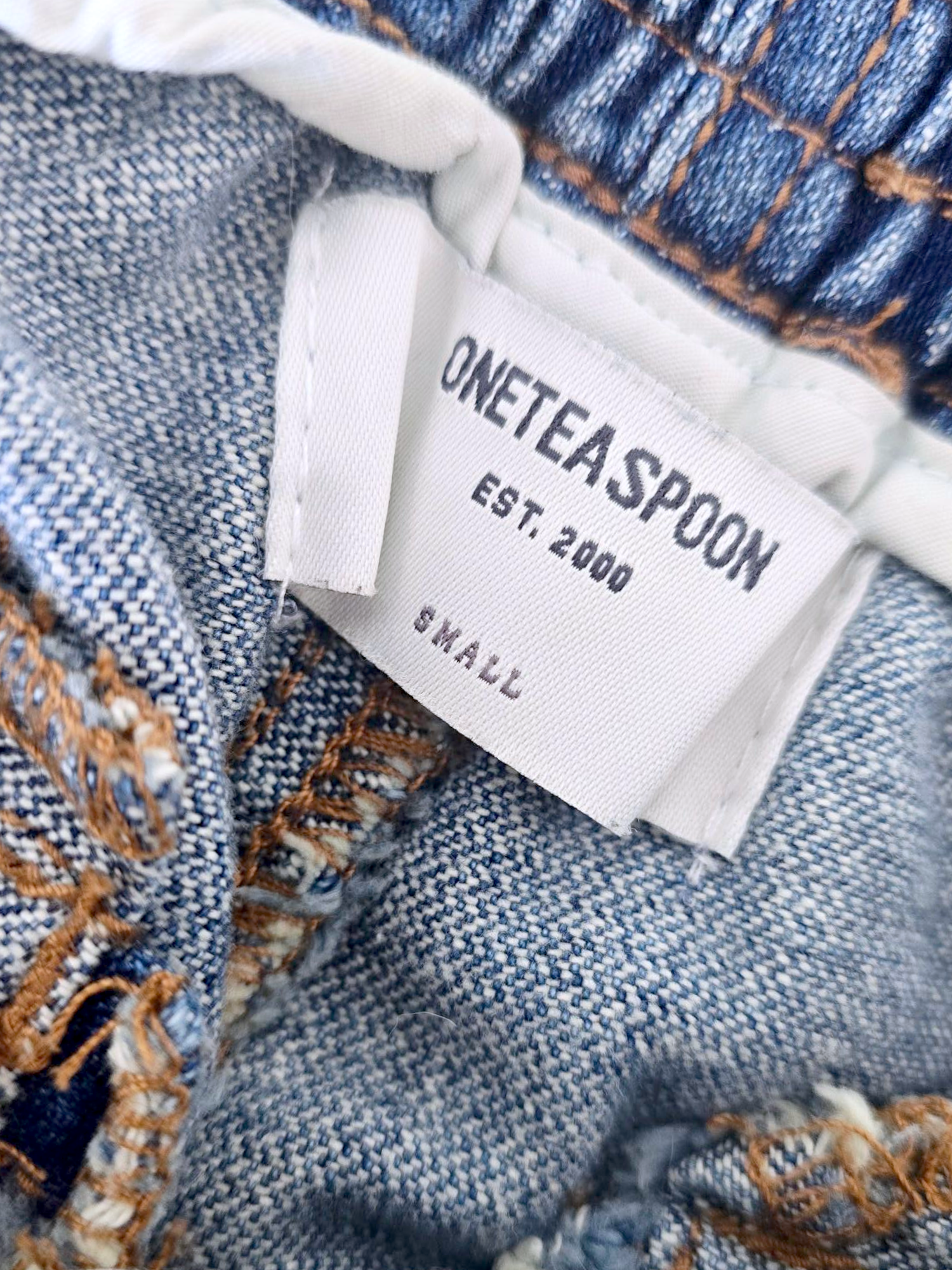 Short Vintage en denim