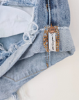 Short destroy en denim