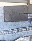 Short destroy en denim
