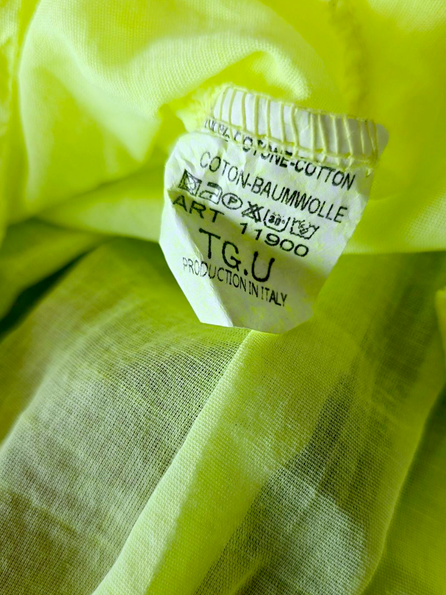 🔥Chemise yellow fluo