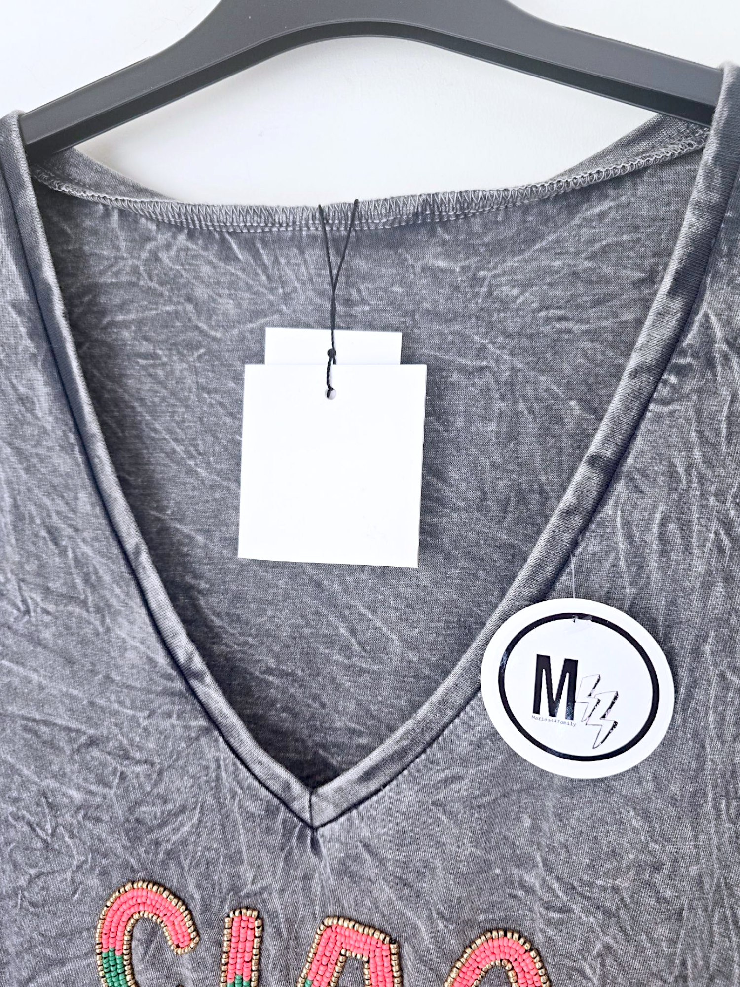 Tee-shirt perles Bella