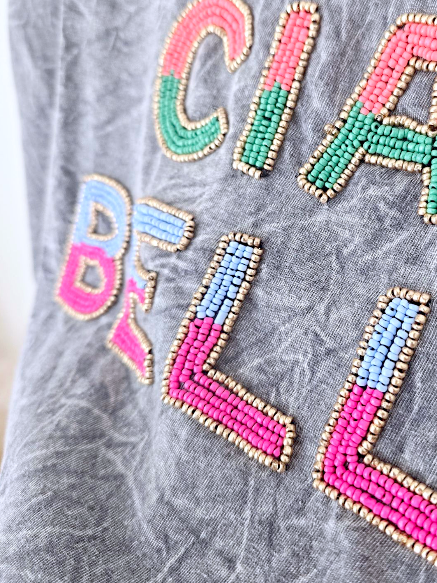 Tee-shirt perles Bella