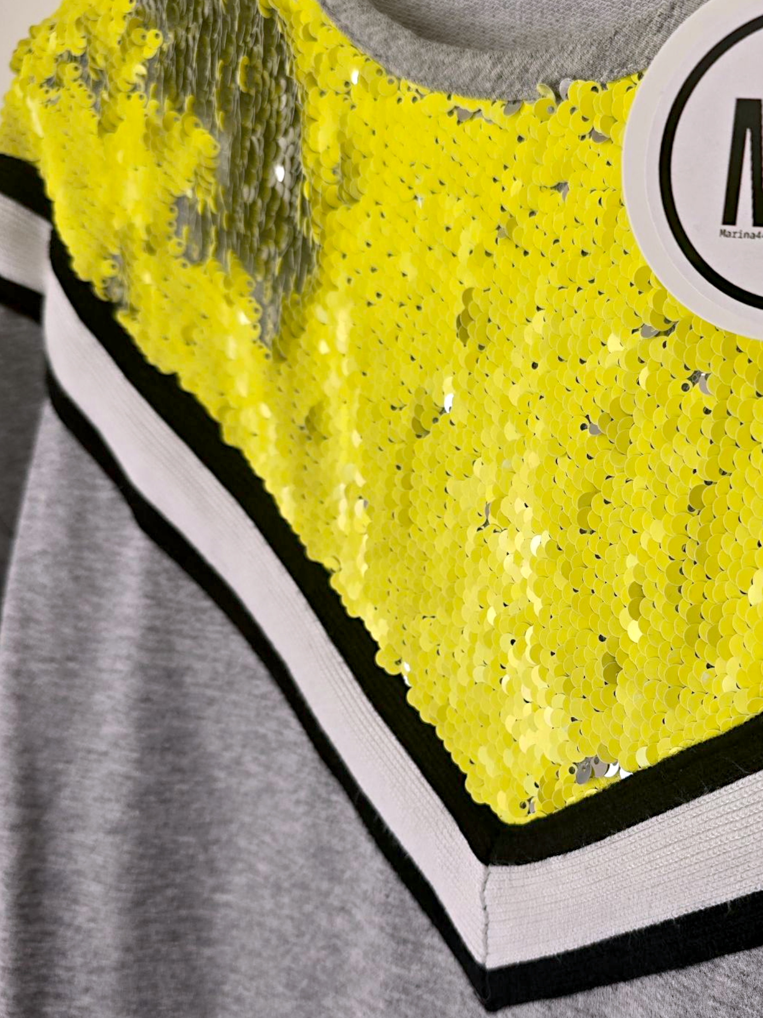 Sweat Vintage en sequins