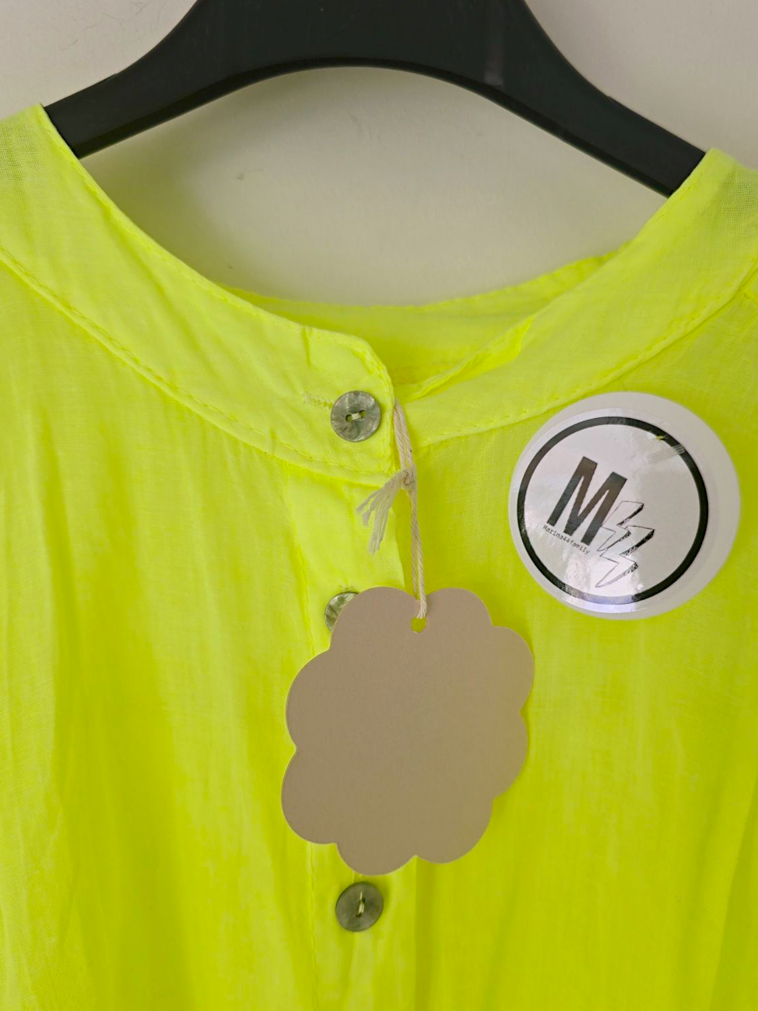 🔥Chemise yellow fluo