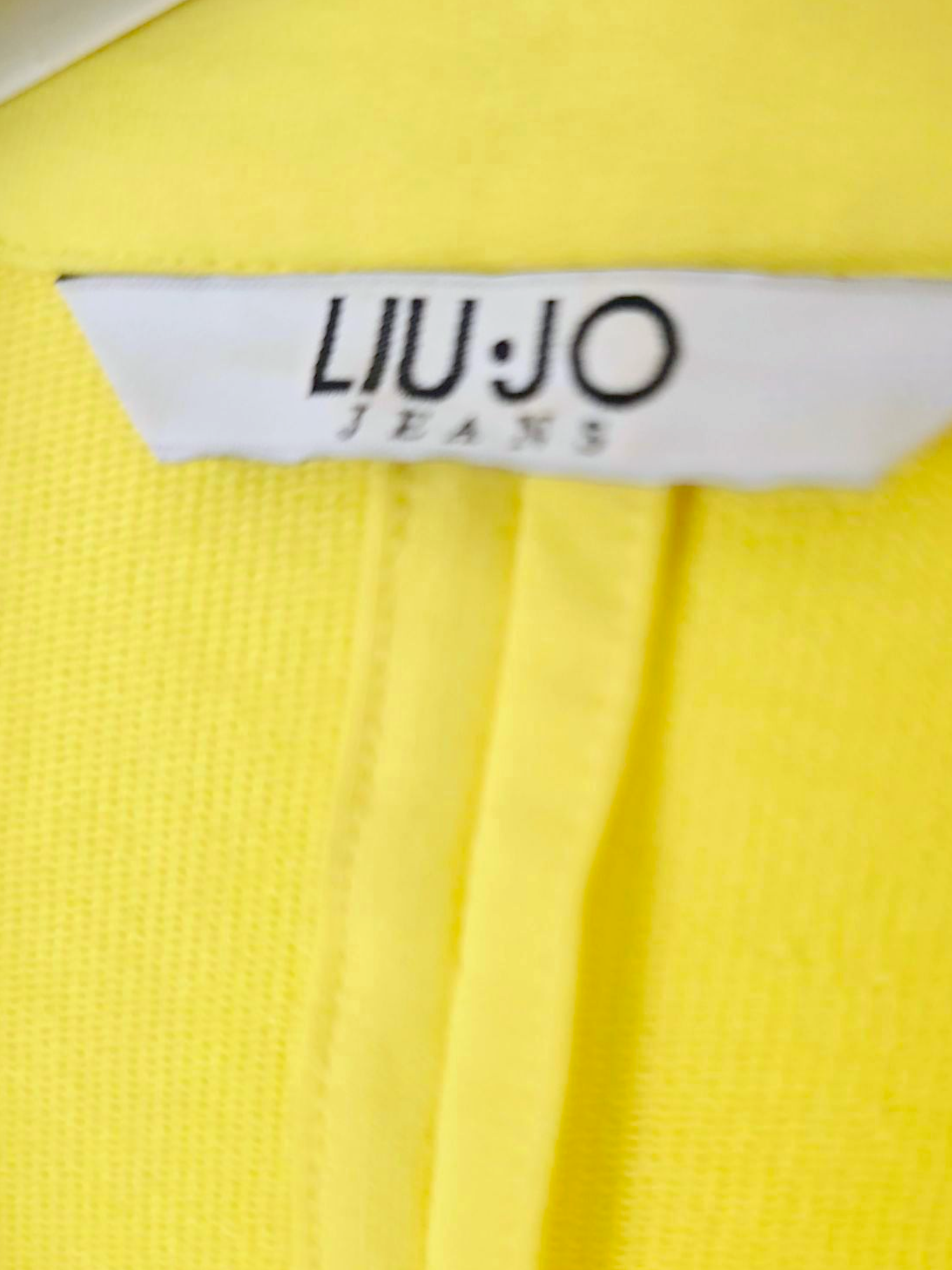 Veste sweat yellow